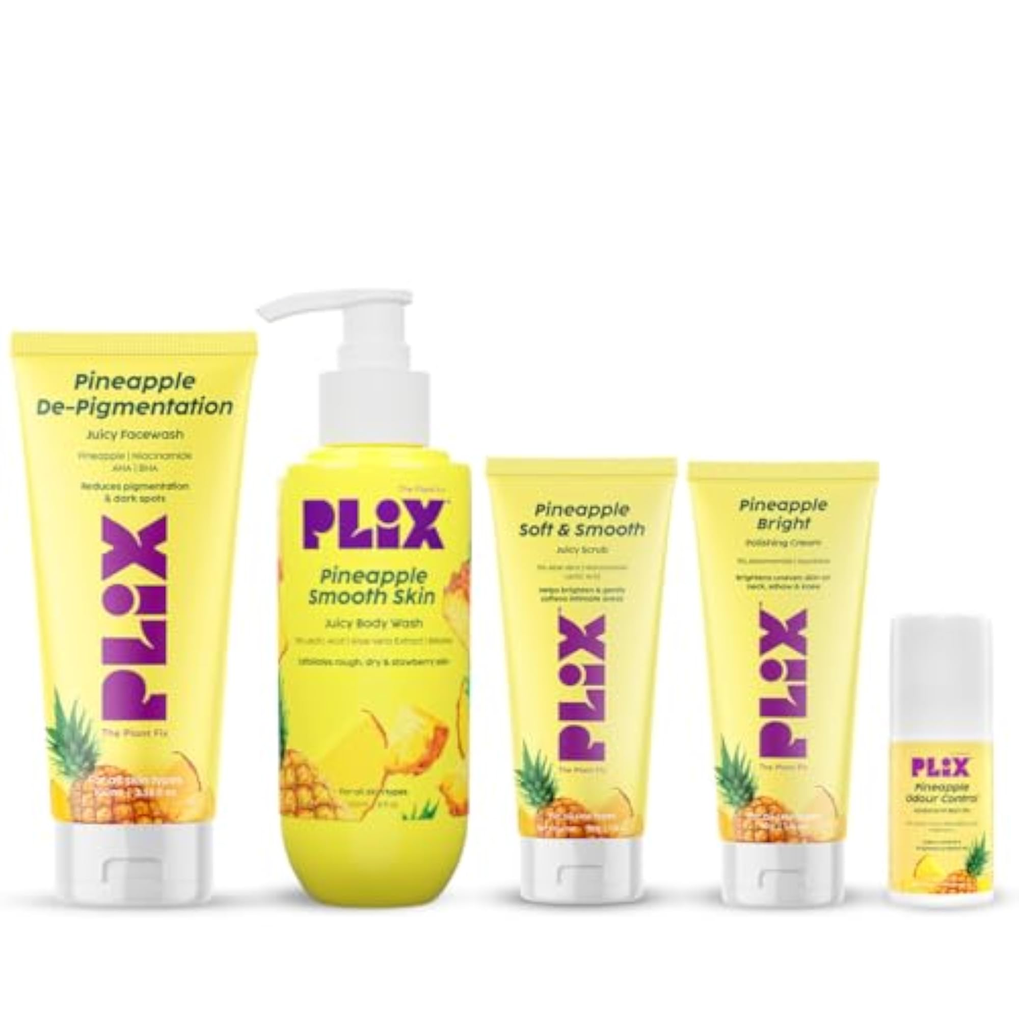 Pineapple De-Pigmentation Body Care Regime